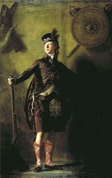 Raeburn portrait of Alasdair Ranaldson MacDonell of Glengarry